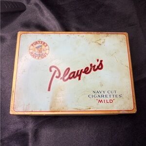 Vintage Player's Navy Cut Cigarettes "MILD" Tin Case